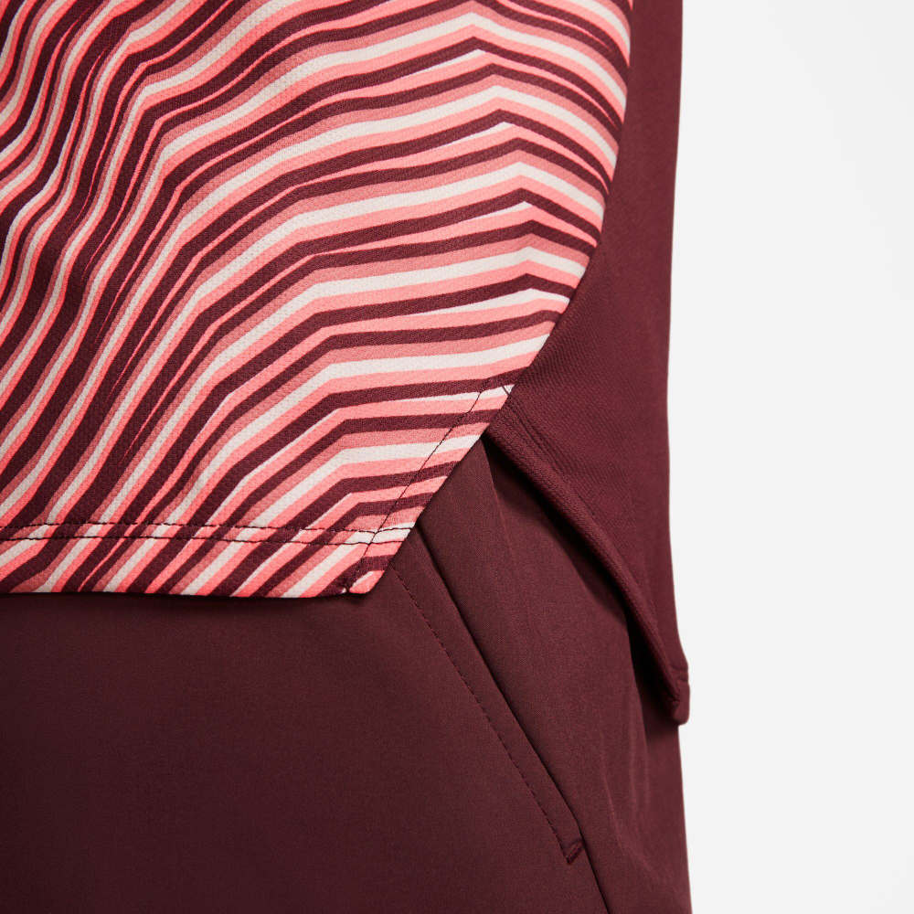 Мужское теннисное поло Nike Dri-Fit Court Slam RG T-Shirt Men - Dark Red, Antique Pink