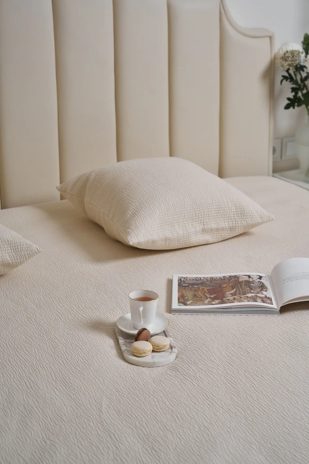 Наволочка Luxberry Простые полосы Экрю