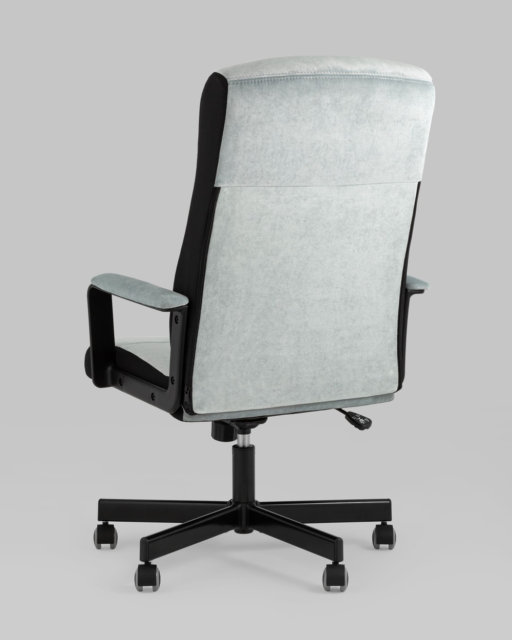Кресло руководителя TopChairs ST-DOMINGO серо-голубой