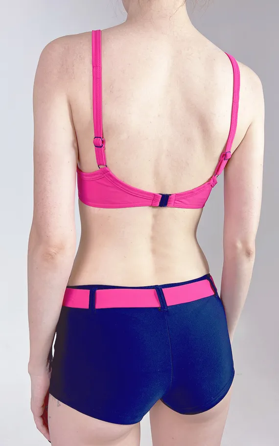 Купальник Ofelia new Navyblue-Raspberry