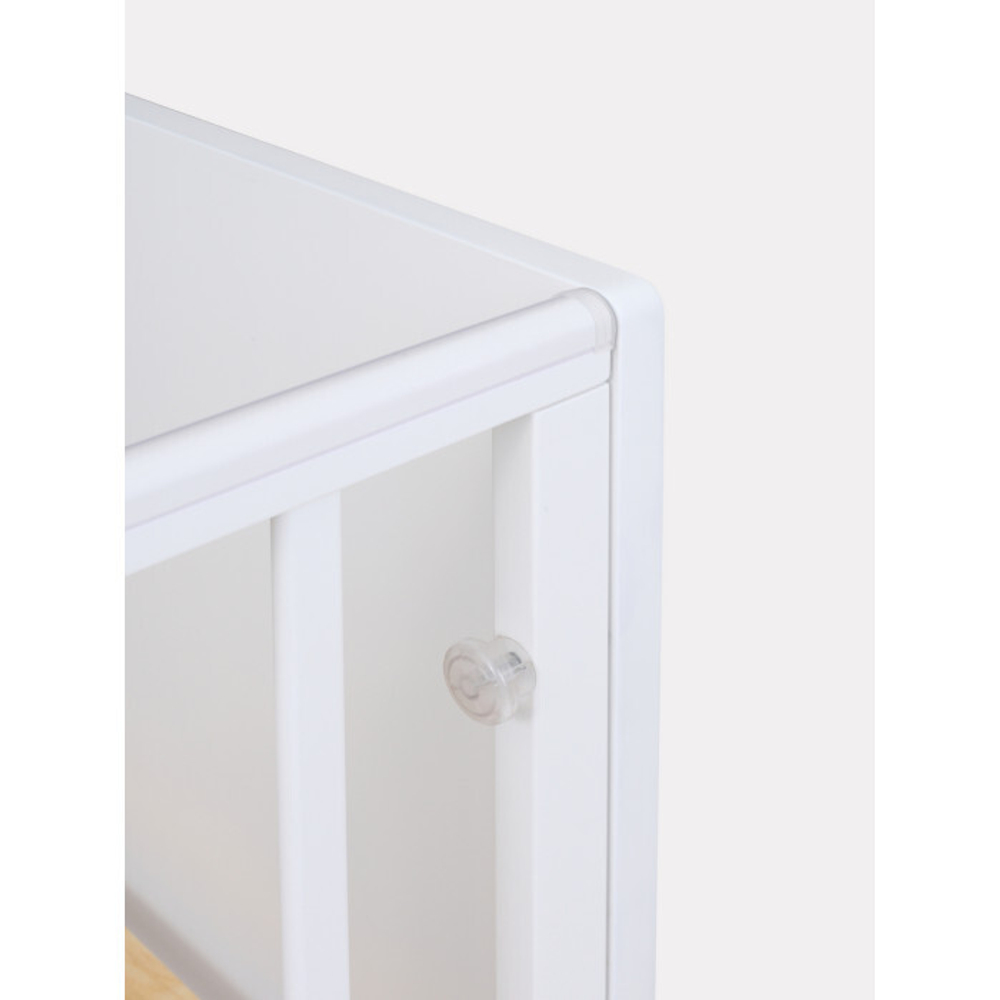 Кровать детская 120*60 RANT "BAMBOO" (арт.768) маятник Cloud White