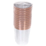 Стопка 50мл «DOLCE VITA» в наборе 12шт розовое золото