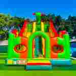 Коммерческий надувной батут-горка «Дракон 3» 10*5*8 м