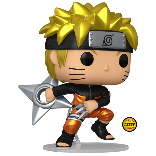 Фигурка Funko POP! Animation Naruto Shippuden Naruto Uzumaki w/Kunai&Shuriken (MT)Chase(1843)