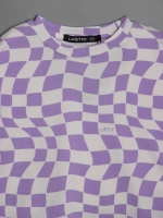 Костюм для девочки летний в клетку