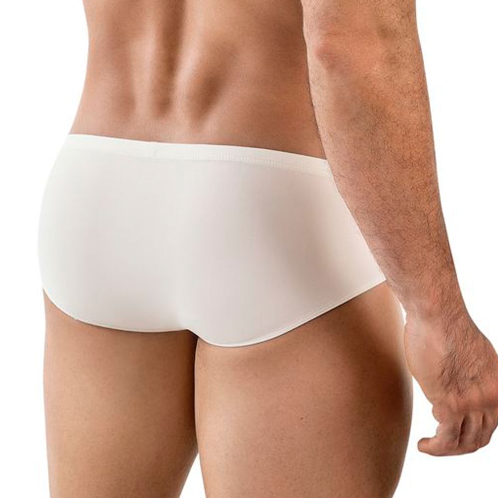Мужские трусы брифы бежевые Clever Moda AUDAZ BRIEF 187002