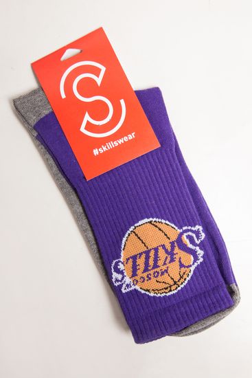 Носки SKILLS Los Angeles Fiolet 40-44