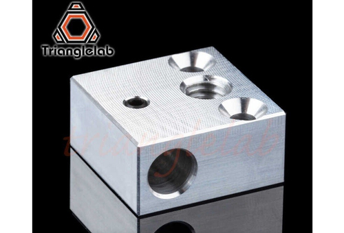 Нагревательный блок TRIANGLELAB MK10 (совместим с NTC100K 3950 или 104GT-2) + Силиконовая теплоизоляция
