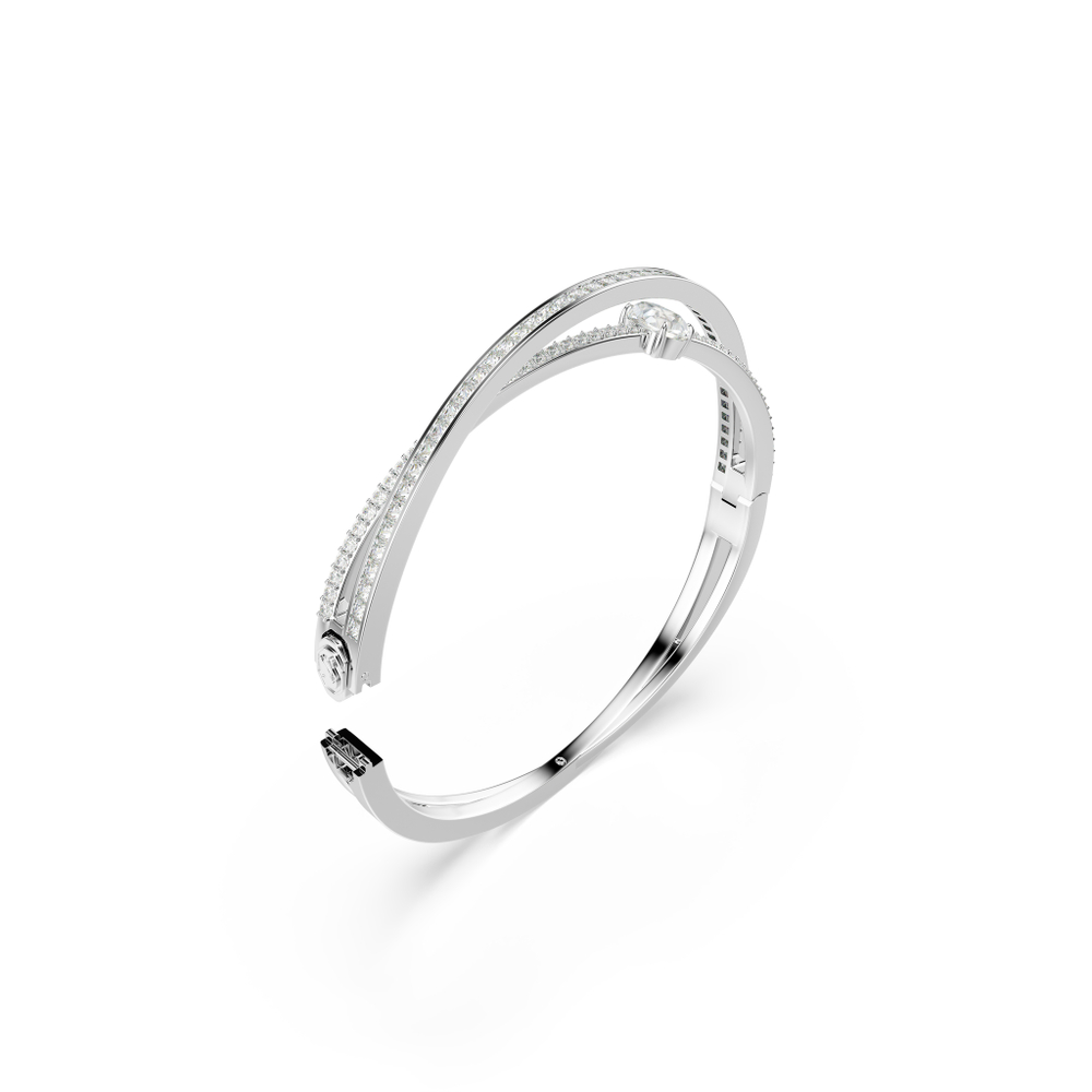 HYPERBOLA:BANGLE DROP WHITE/RHS M