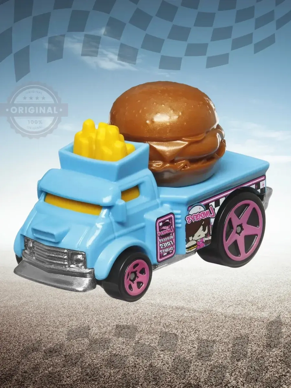 Грузовик Хот Вилс Dine N Dash BDW51 HMF90
