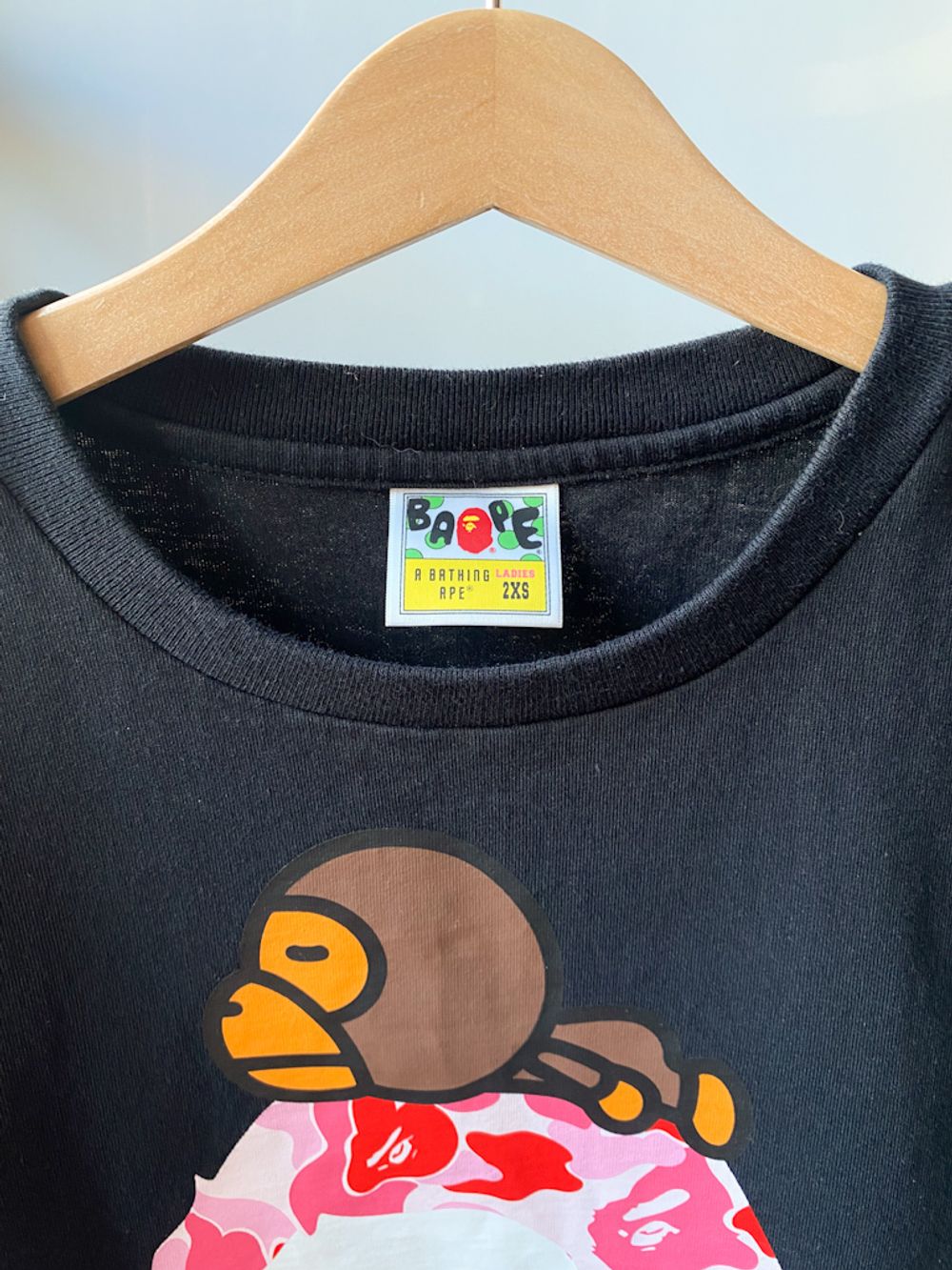 Хлопковая футболка A Bathing Ape, 152