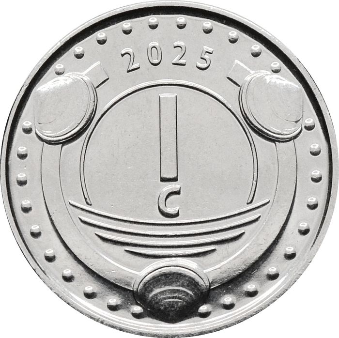 1 цент 2025 Синт-Мартен (Нидерландские Антильские острова)