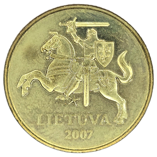 Lithuania, 20 Centų, 2007, AU