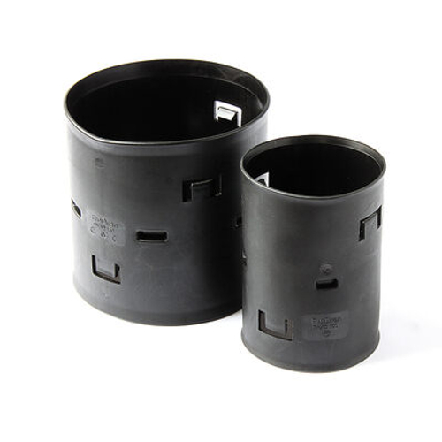 Муфта для дренажной трубы ф110 с защелками