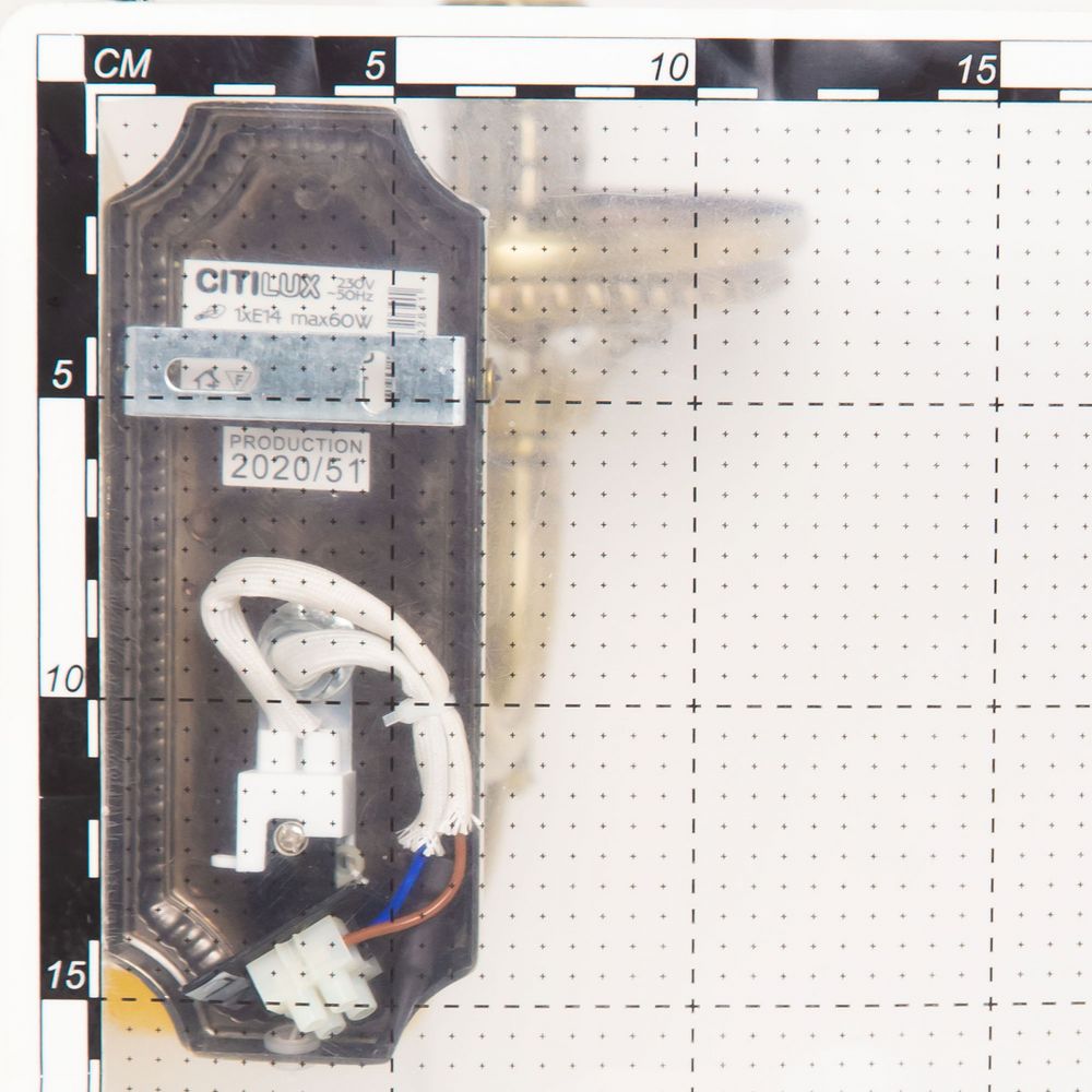 Citilux Кармен CL404313 Бра с выключателем Бронза