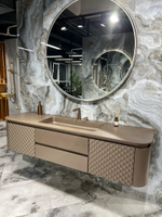 Смеситель Boheme Duo для раковины, 2х-позиционный BRUSHED BRONZE