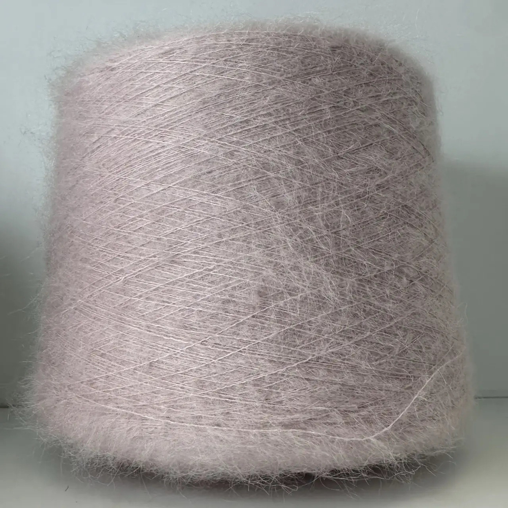 QUEBEC - LANIFICIO dell' OLIVO; 35% кидмохер, 35% альпака superfine, 30% п/а; 1000м/100гр; col. K43426, цвет: пыльная роза