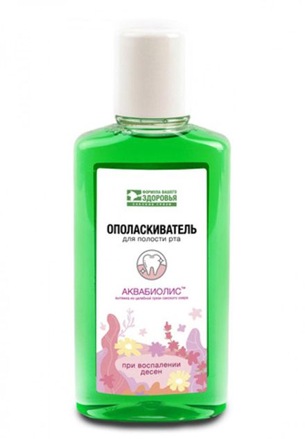 Аквабиолис Ополаскиватель для полости рта «При воспалении десен»