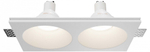 Встраиваемый светильник Maytoni Technical Gyps Modern DL129-GU10-02-W