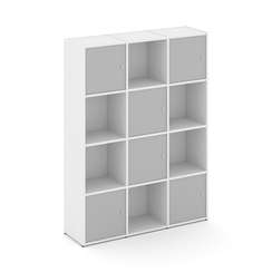 Locker plus Комплект №6 LK.K-006 Белый/Серый 1188*350*1593