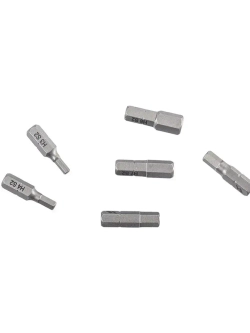 Набор бит HEX 25 мм 6 шт VIRA