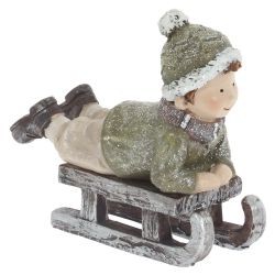 GAEM Фигурка декоративная "Мальчик/Девочка", L11,5 W5 H11 см, 2в.