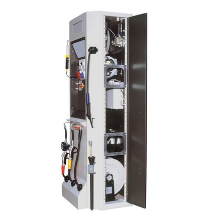Многофункциональный шкаф для раздачи жидкостей, воздуха и электричества, GARTEC (Италия)