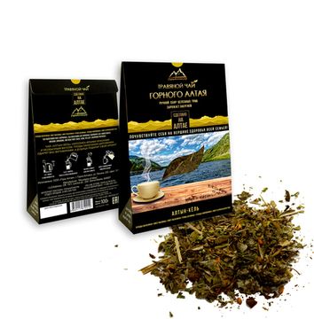 Чай "Алтын-Кёль" (общеукрепляющий) - ручной сбор целебных трав 100 гр