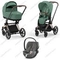 Детская коляска Cybex Priam IV 3 в 1 Leaf Green шасси Rosegold