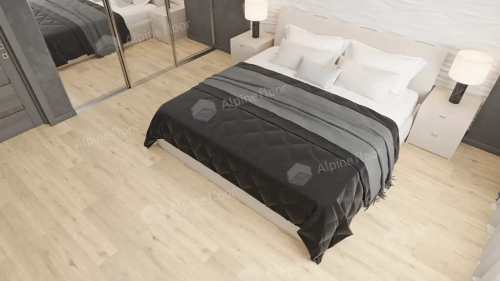 SPC ламинат Alpine Floor Дуб Ваниль