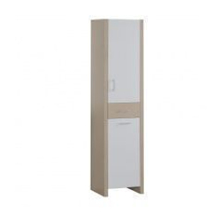 Шкаф-пенал для ванной Aquanet Тиана 45 светлый дуб