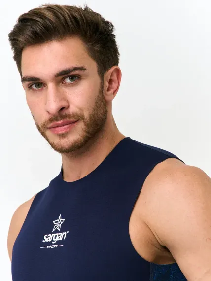 Майка Sargan Sport 1050/BL 2 мм синий