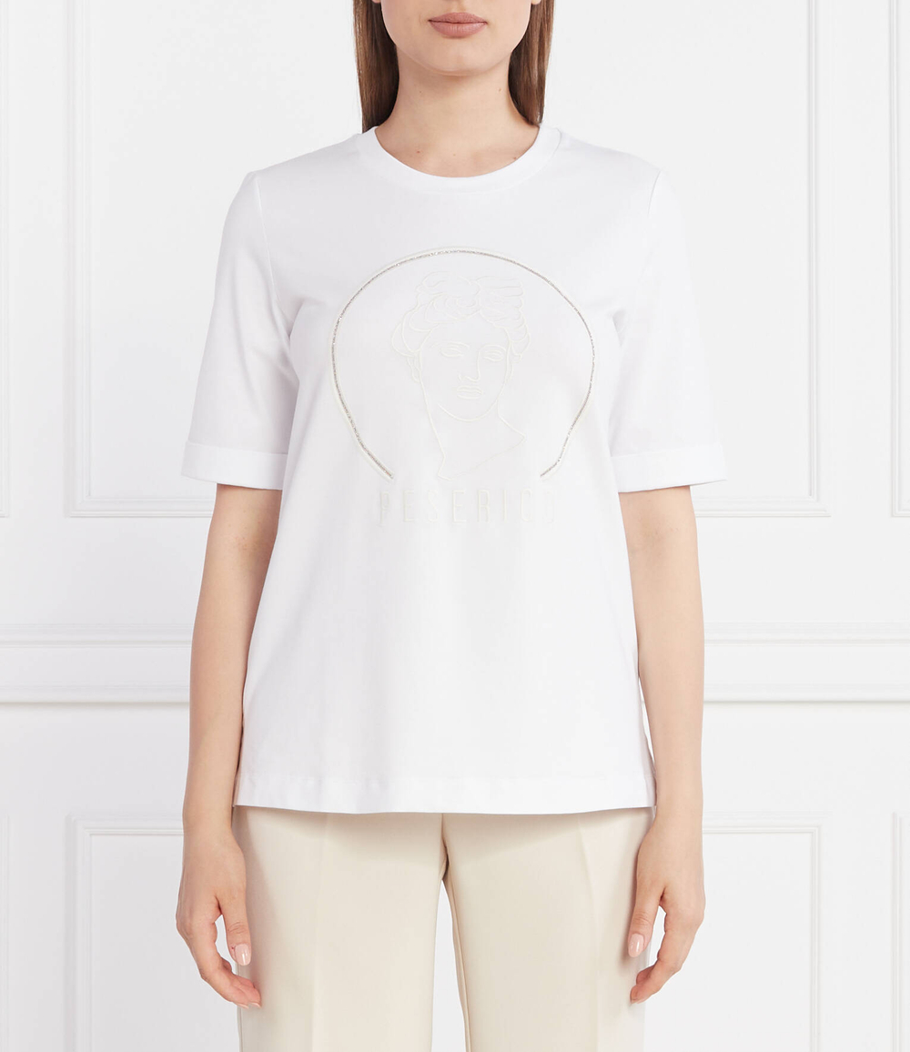 Футболка Peserico - белый(S06990J0Q4 00079)