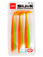 Виброхвосты LJ 3D Series SLICK SHAD PADDLE 6.0in (15.20)/T57 3шт
