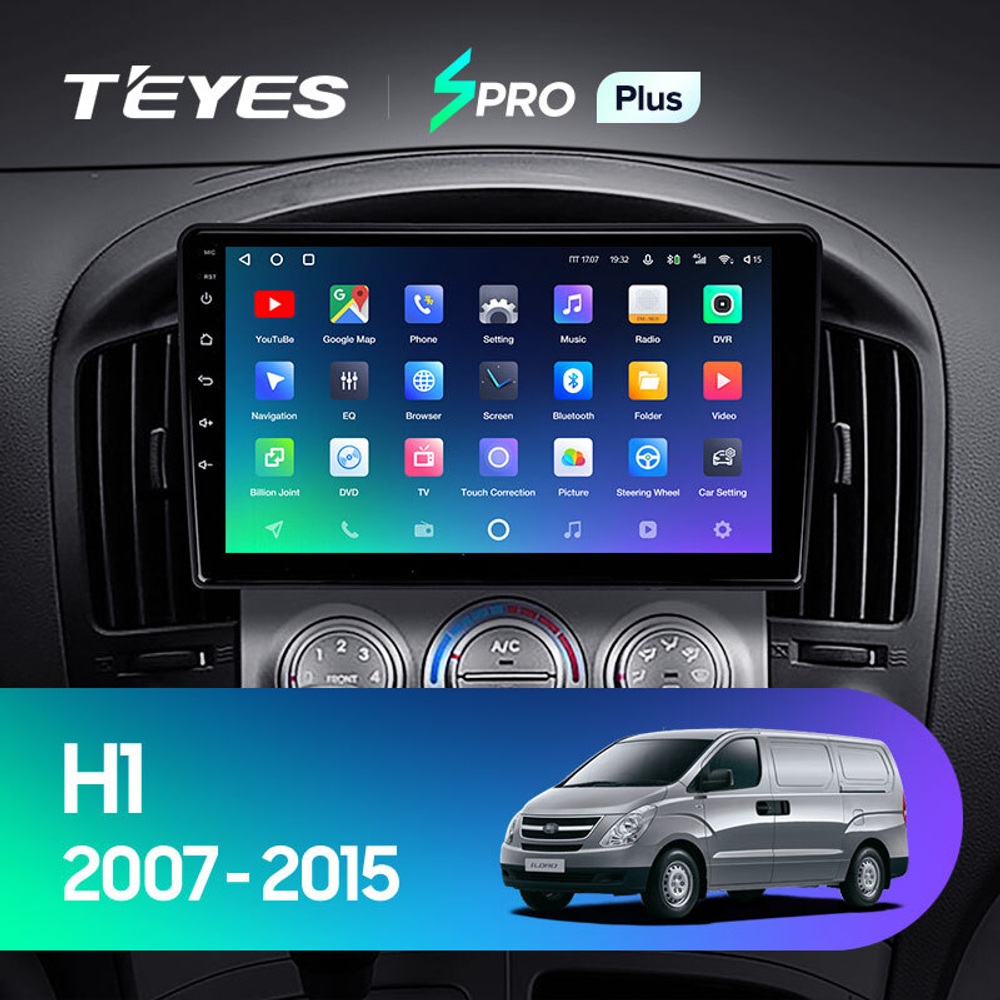 Teyes SPRO Plus 9" для Hyundai H1 2007-2015