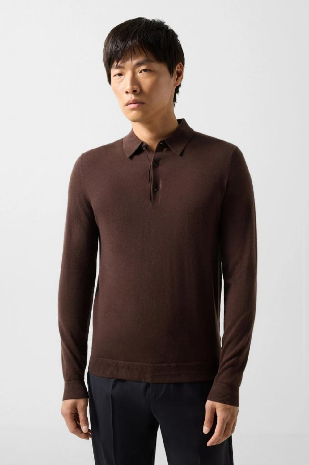 Джемпер BOGNER JAKE в темно-коричневом цвете