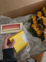 Цветочный бокс с подсолнухами