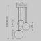 Подвесной светильник Maytoni Basic form MOD321PL-03G1