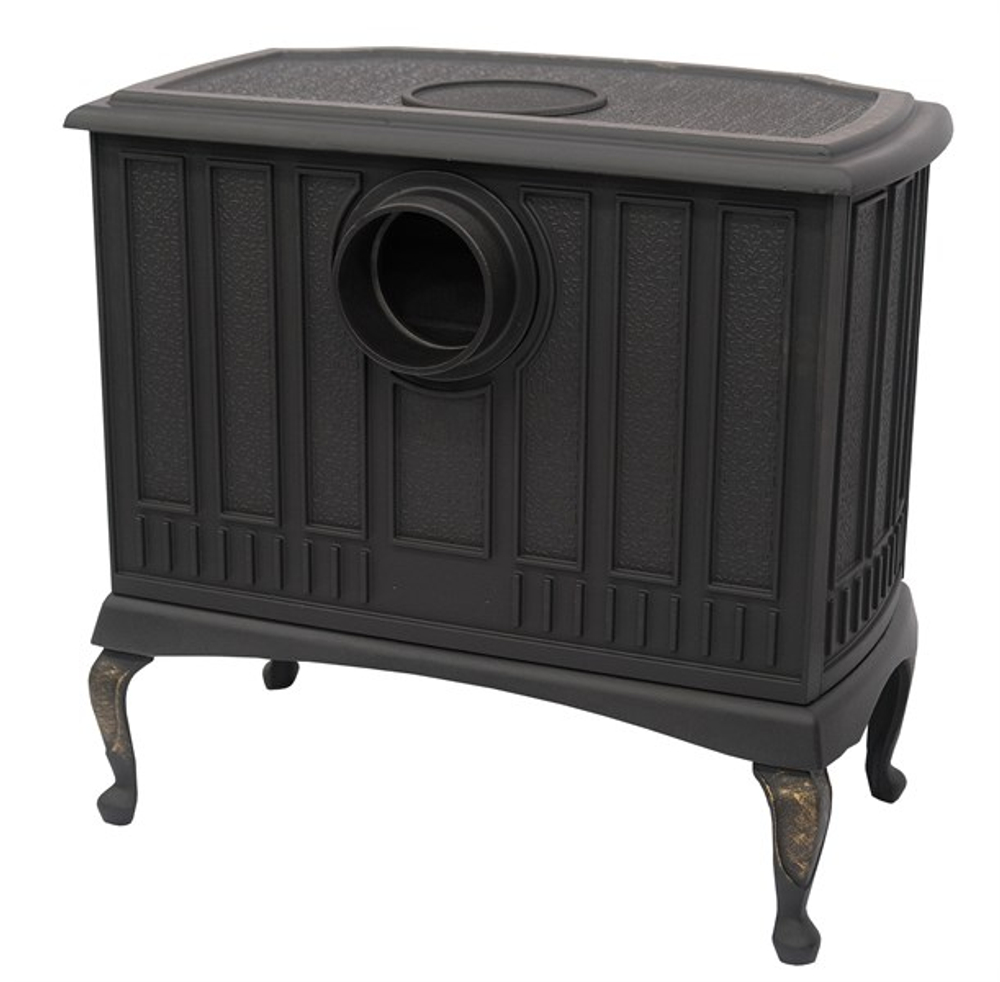 Печь-камин чугунная "Сибирь" 10 кВт