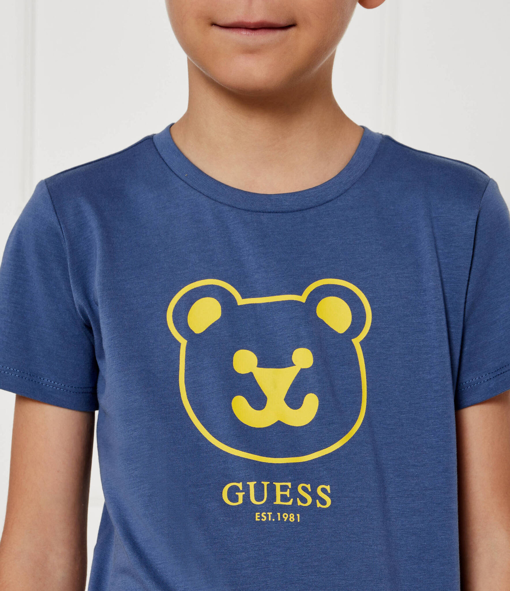 Футболка Guess - голубой(N4YI07 K8HM4)