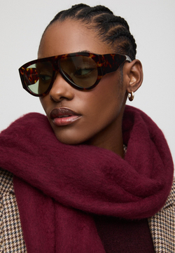 STRADIVARIUS Базовый шарф, бургунди