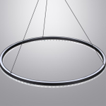 359711 LEDO NT25 000 черный Светильник подвесной диммир. со сменой цв.темпер. (пульт ДУ/прилож. Smart Life) IP20 LED 70W 220-240V 1800-4000К MONILE