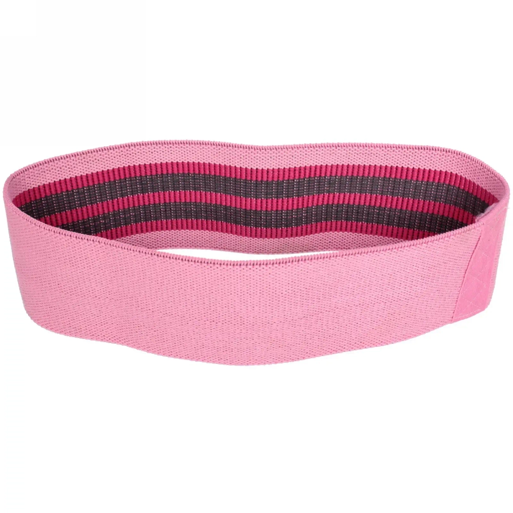 Резинка для фитнеса TD-801, 64*8 см, размер S, розовый