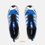  Кроссовки Salomon XA PRO 3D V9 Nautical Blue/Alloy/Dark Citron артикул:L47747800 - купить в магазине Дайс