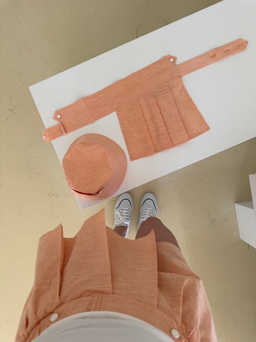 ПОЯС РИВЕ МАНДАРИН С ДЕКОРОМ