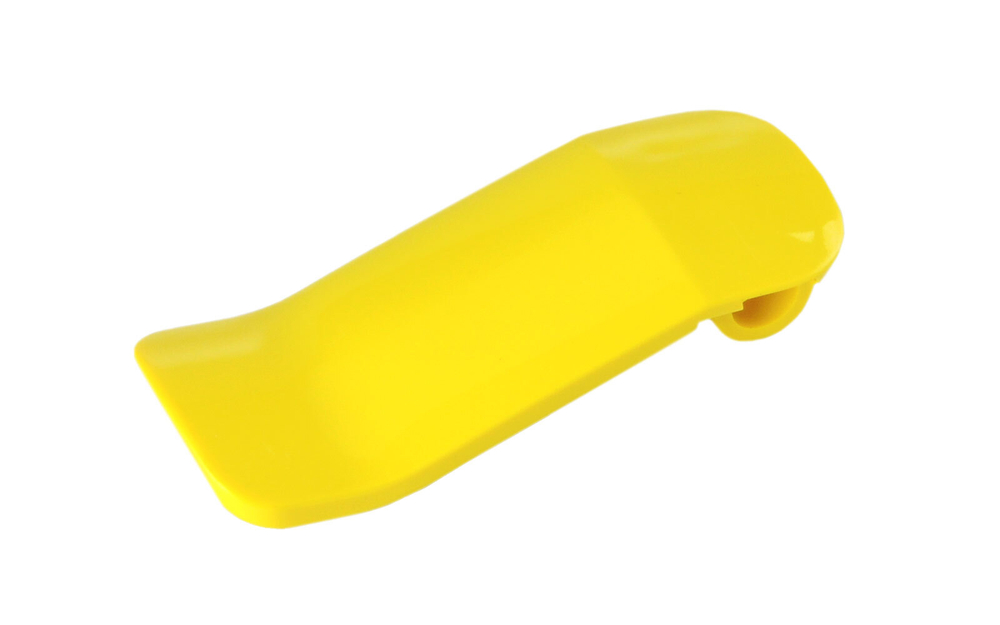 Кабельный держатель жёлтый