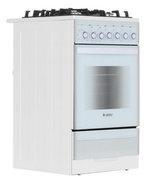 Плита газовая GEFEST ПГЭ 5502-02 0042 (бел.с раств рис)