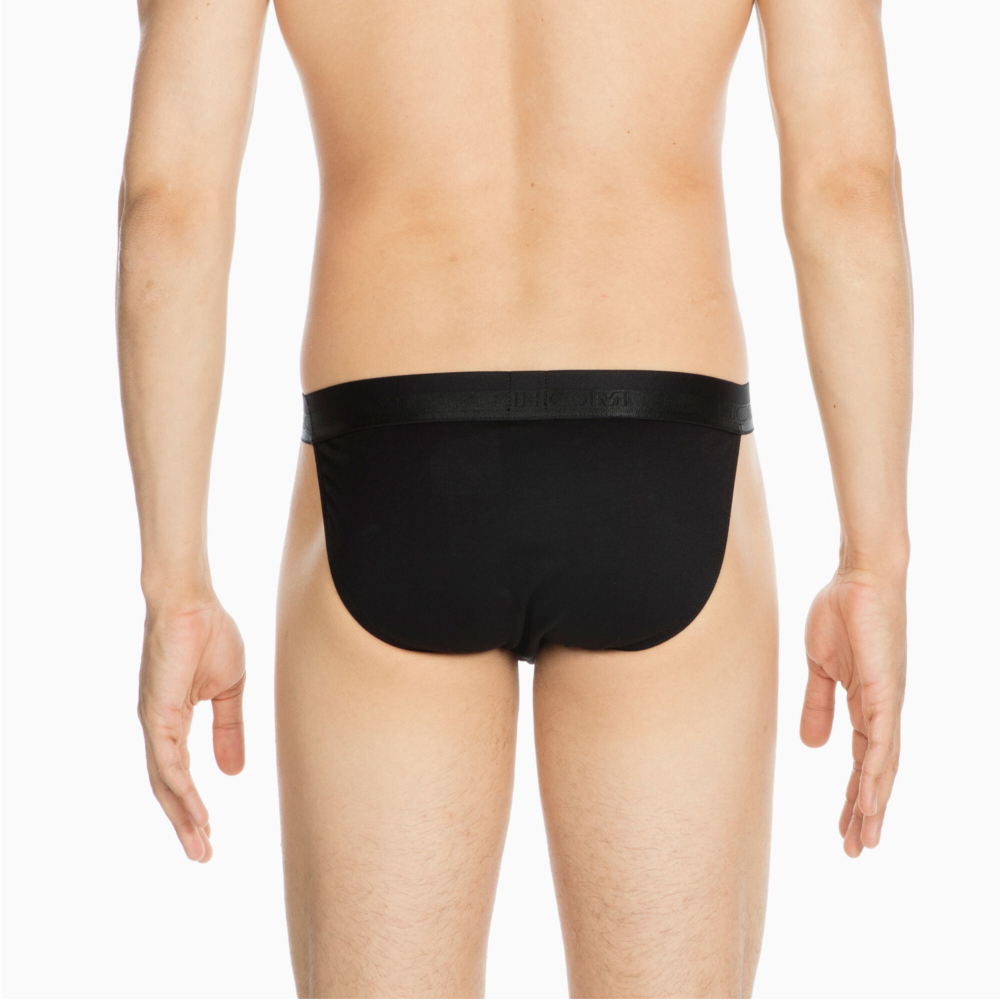 Мужские трусы танга черные HOM CLASSIC Tanga Briefs 400413_400004