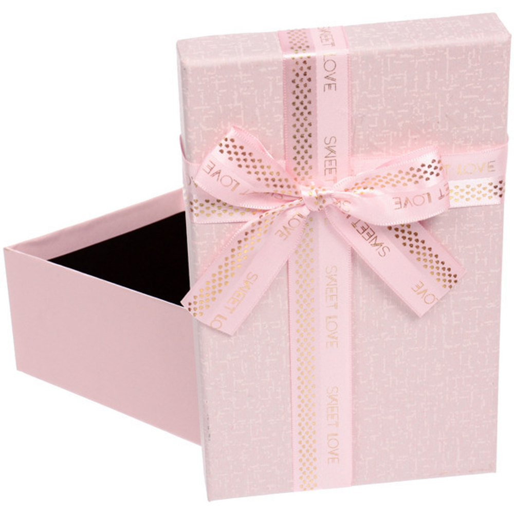 Коробка подарочная «Нежная тайна» 19*12*6,5 см, розовый