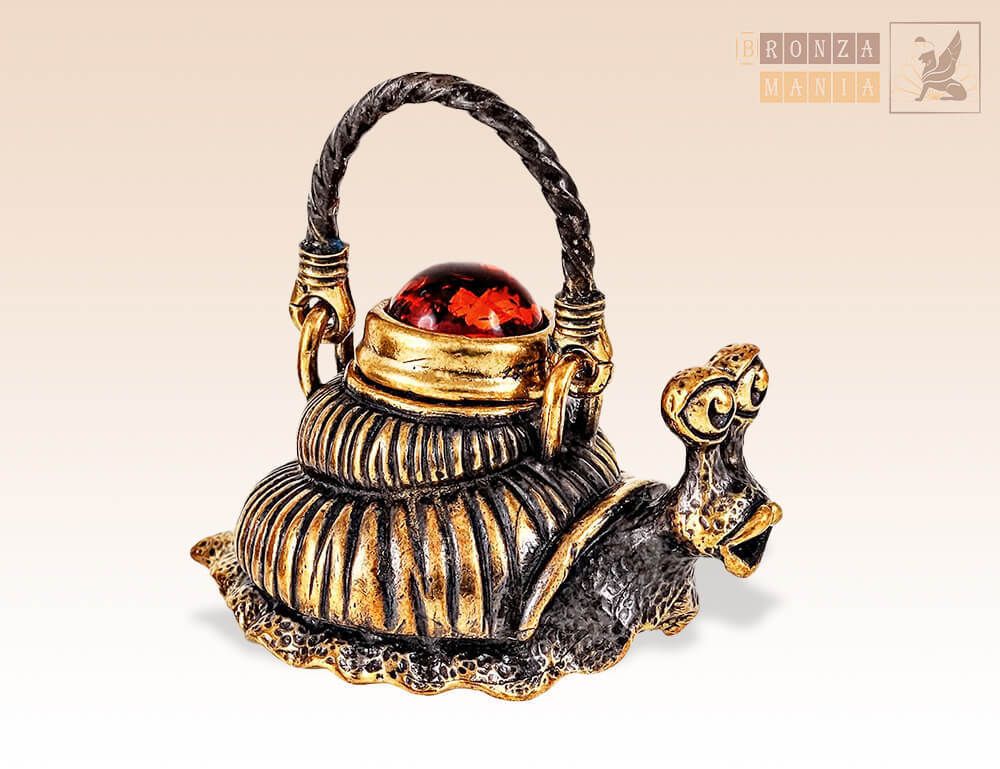 фигурка Чайник Улитка